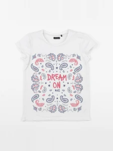 IKKS - tee-shirt blanc - 8 ans