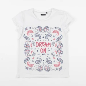 IKKS - tee-shirt blanc - 8 ans