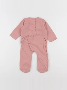 Vertbaudet - pyjama coton rose - 6 mois