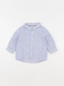 Tape à l'oeil - chemise bleu - 9 mois