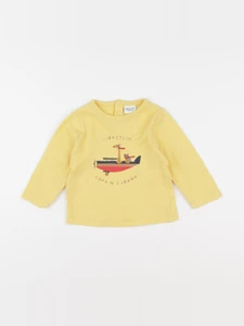 Tape à l'oeil - tee-shirt jaune - 9 mois
