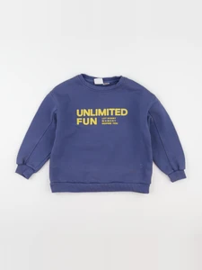 Zara - sweat bleu - 6 ans