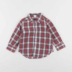 GAP - chemise rouge - 12/18 mois