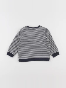 Tape à l'oeil - sweat bleu - 18 mois