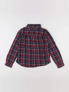 Vertbaudet - chemise bleu, rouge - 9 ans
