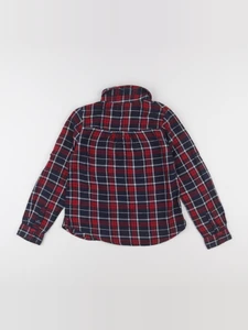 Vertbaudet - chemise bleu, rouge - 9 ans