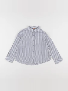 Tape à l'oeil - chemise blanc, bleu - 5 ans