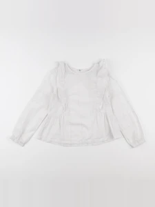 Okaidi - blouse blanc - 8 ans