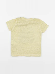 IKKS - tee-shirt jaune - 12 mois