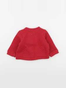 Boutchou - gilet rouge - 6 mois