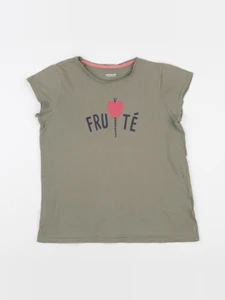 Vertbaudet - tee-shirt vert - 12 ans