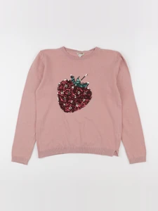 Vertbaudet - pull rose - 12 ans