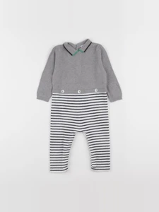 Jacadi - combinaison gris - 12 mois