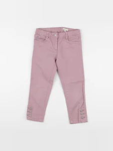 Vertbaudet - pantacourt violet - 8 ans