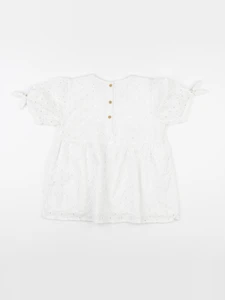 Vertbaudet - blouse blanc - 10 ans