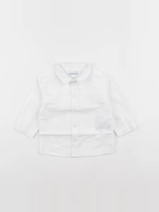 Vertbaudet - chemise blanc - 6 mois