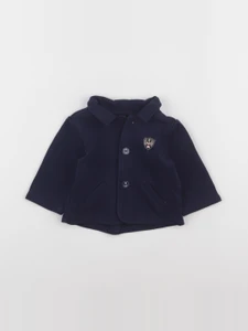Vertbaudet - veste bleu - 6 mois
