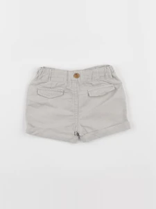 Vertbaudet - short beige - 3 mois