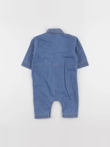 Petit Bateau - combinaison bleu - 6 mois