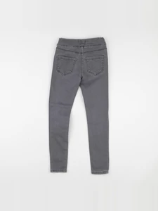 Vertbaudet - jegging gris - 9 ans