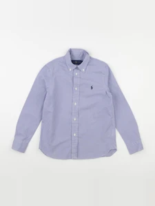 Ralph Lauren - chemise bleu - 7 ans