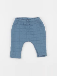 Petit Bateau - sarouel bleu - 3 mois