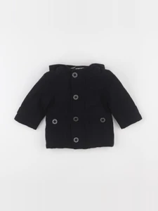 Vertbaudet - manteau bleu - 6 mois