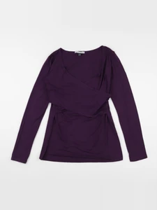 Envie de fraise - tee-shirt grossesse violet - 38 à 40