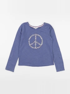 Okaidi - tee-shirt bleu - 8 ans