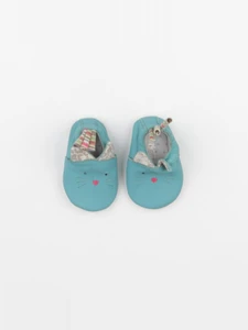 Babybotte - chaussons bleu - pointure 18/19
