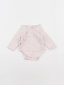 Vertbaudet - body rose - 1 mois