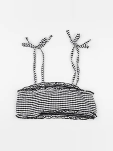 H&M - débardeur grossesse blanc, noir - m