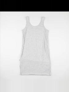 H&M - robe grossesse gris - m