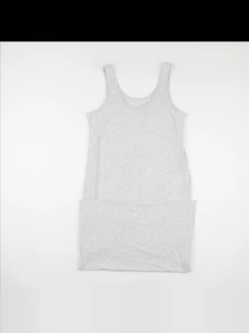 H&M - robe grossesse gris - m