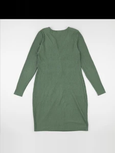 Mamalicious - robe grossesse vert - s