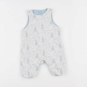 Natalys - combinaison blanc, bleu - 3 mois