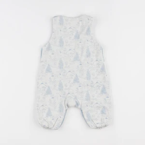 Natalys - combinaison blanc, bleu - 3 mois