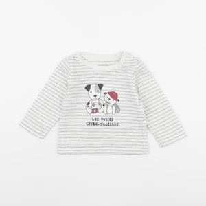Vertbaudet - tee-shirt blanc - 9 mois