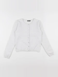 IKKS - gilet blanc, argent - 10 ans