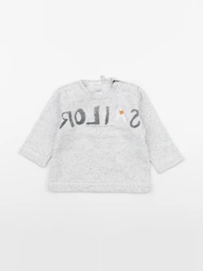 IKKS - sweat gris - 12 mois