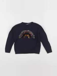 Monoprix - pull bleu - 3 ans