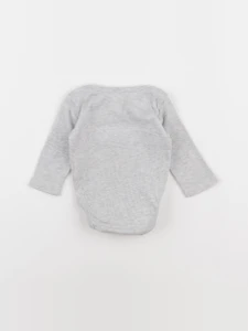 H&M - body gris - 0/1 mois