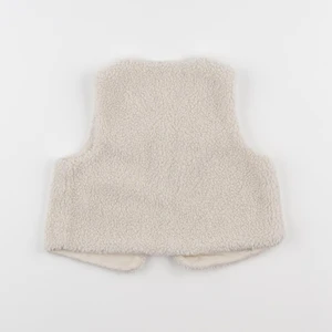 Vertbaudet - gilet beige - 12 mois