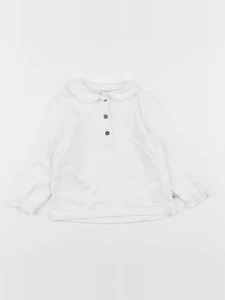 Cadet Rousselle - tee-shirt blanc - 12 mois