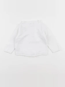 Vertbaudet - gilet blanc - 6 mois