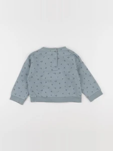 Vertbaudet - sweat bleu - 18 mois