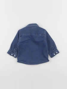 Boutchou - chemise bleu - 6 mois