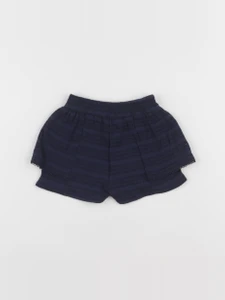 IKKS - short bleu - 6 mois
