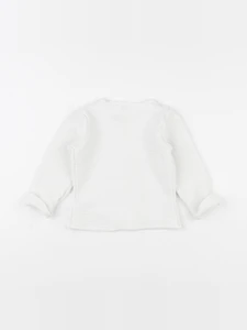 La Redoute - gilet blanc - 18 mois