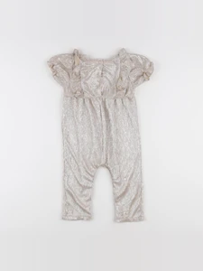 Vertbaudet - combinaison or - 18 mois